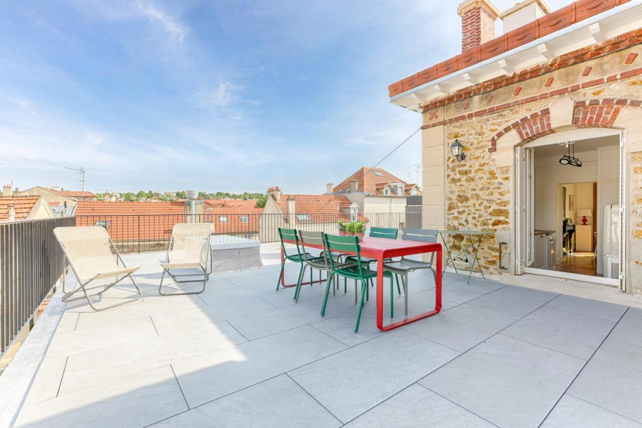 La Terrasse A 15Min De Disneyland Paris Lagny-sur-Marne Bagian luar foto